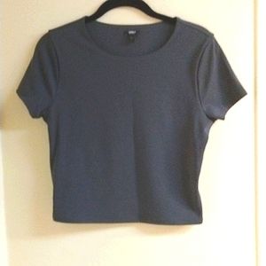 Express, size M, dark gray, dress top